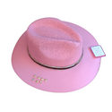 Sombrero Rosa con Cinta