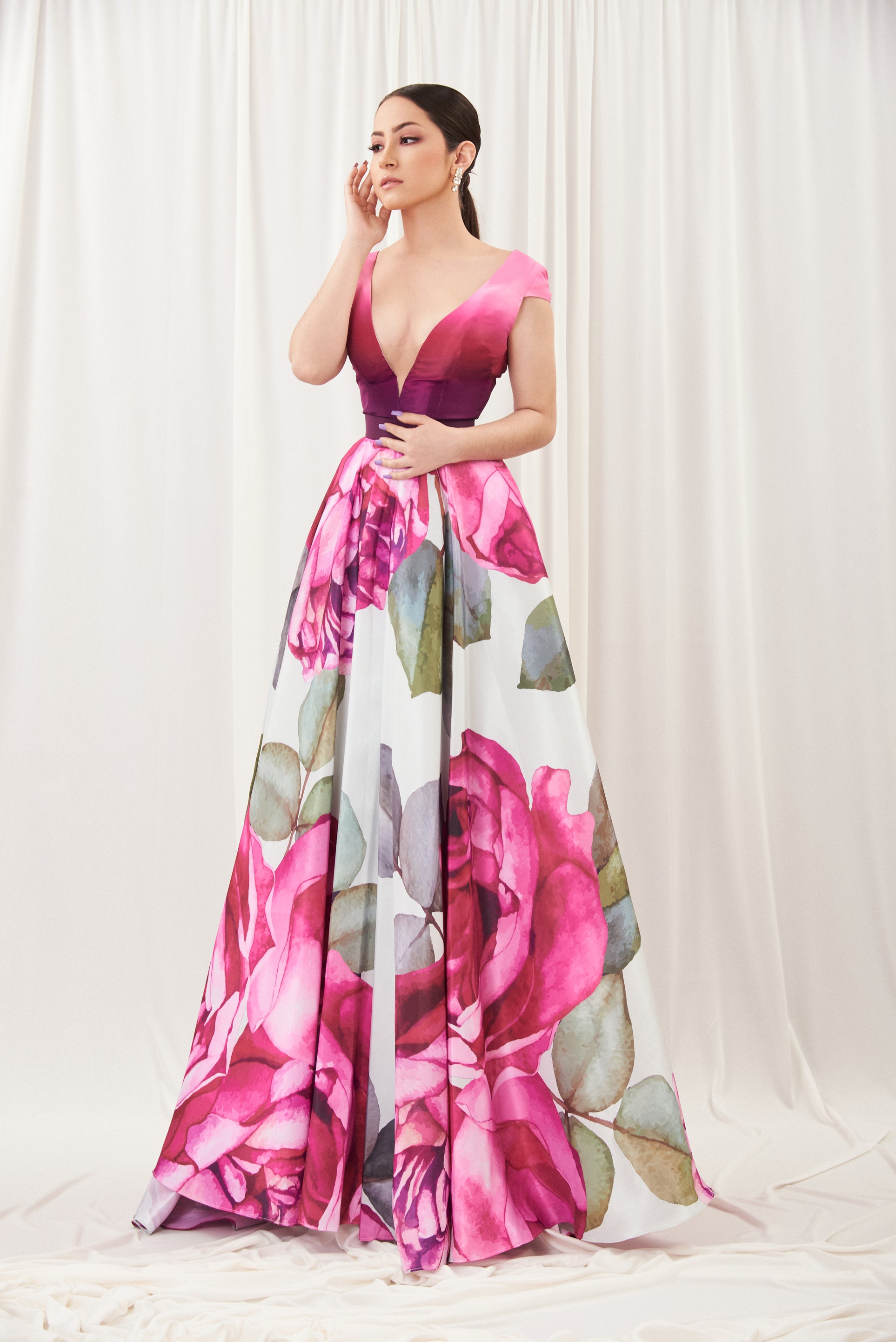 Rose petals dress - 0