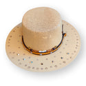 Sombrero estilo español con cintas y estoperoles